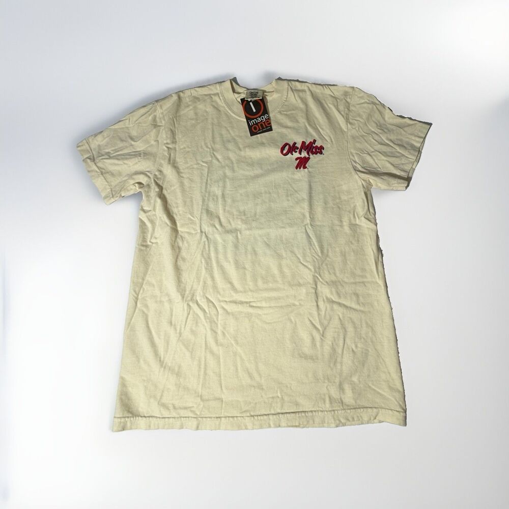 NWT Image One Ole Miss Rebels Men’s Medium Comfort Colors T-Shirt The Grove
